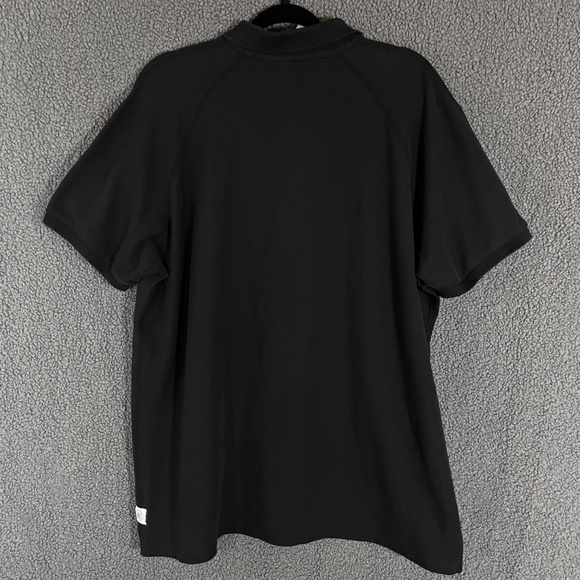 Reigning Champ Polo Shirt - Men's Size XXL - Black - Picture 4 of 9